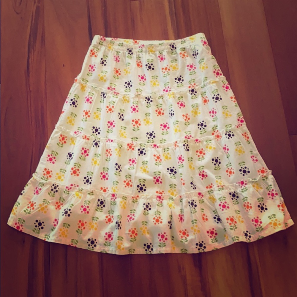 Floral Print Skirt S in Adult, L in kids